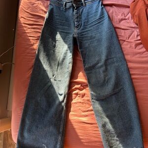 Zara High-Waisted Wide Leg Jeans